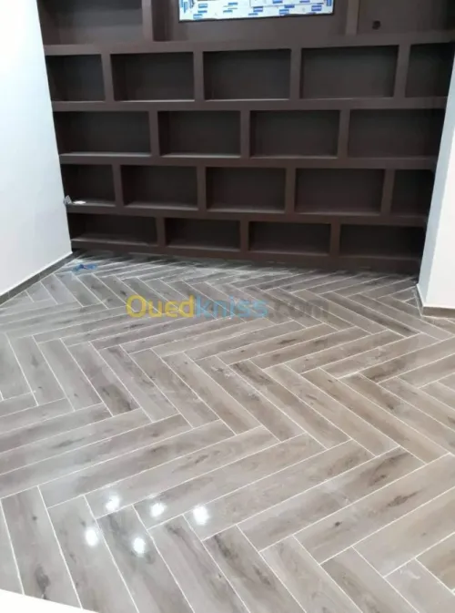 dalle de sol faux parque faience marbr