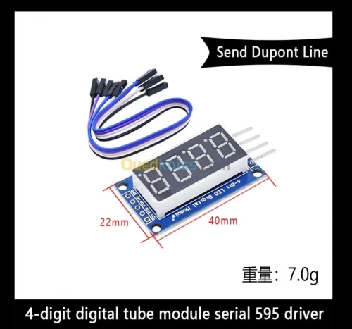 Module affichage LED numérique TM1637 ARDUINO