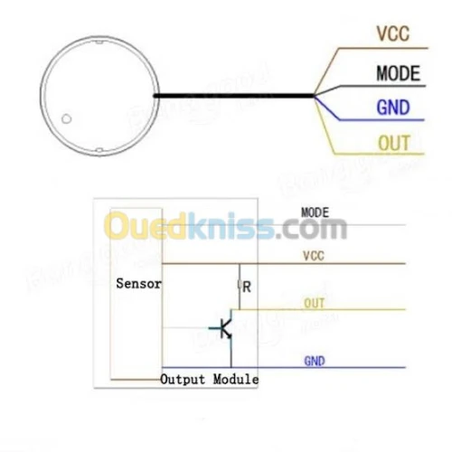 Arduino - XKC Y25 T12V détecteur niveau d'eau 