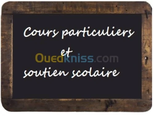 Cours privés français 