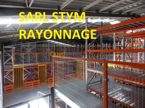 FABRICATION DE RAYONNAGES INDUSTRIEL 