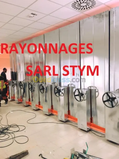 FABRICATION DE RAYONNAGES INDUSTRIEL 