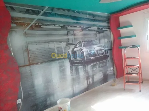 pose papier peint et poster 3D