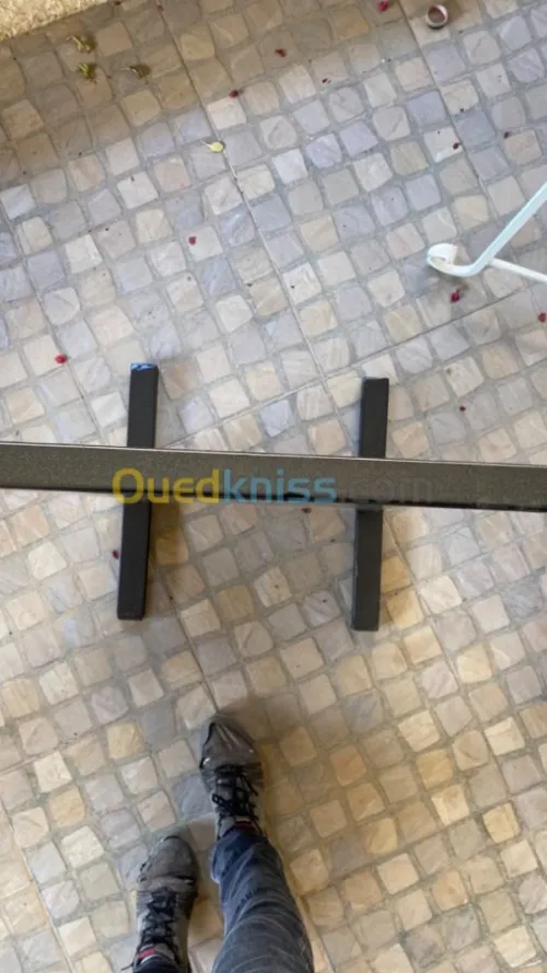 Plaque publicitaire / table / barbecue