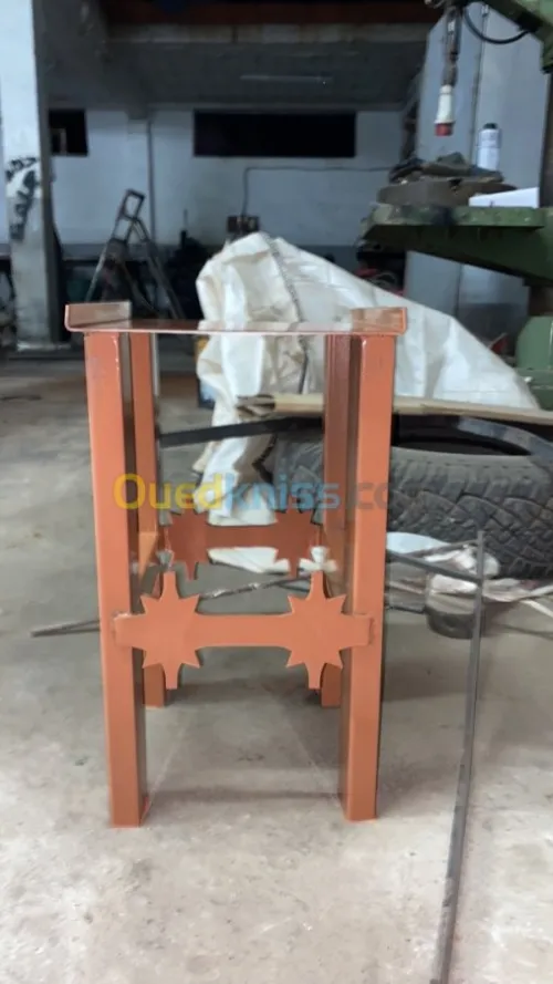 Plaque publicitaire / table / barbecue