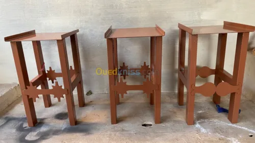 Plaque publicitaire / table / barbecue