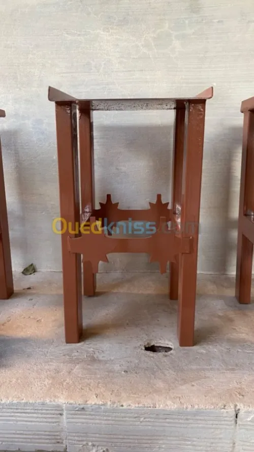 Plaque publicitaire / table / barbecue