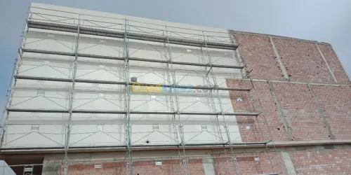 traitement de façade  en monocouche