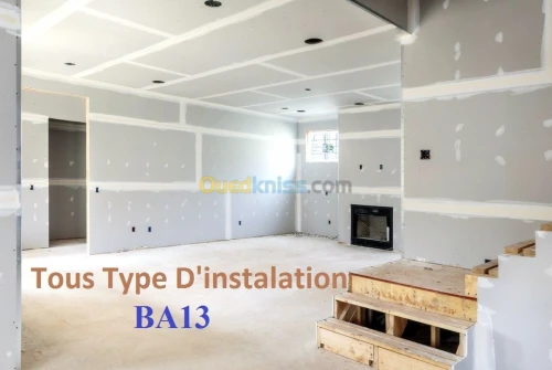 Instalation :Electrique/Placo/Peinture