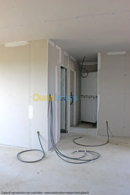 Instalation :Electrique/Placo/Peinture