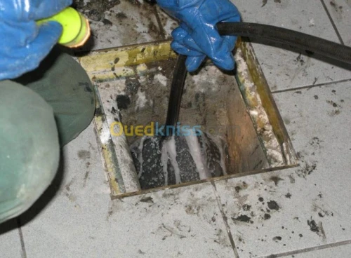 Débouchage curage canalisation vidange