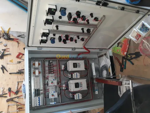 cablage des armoires electriques