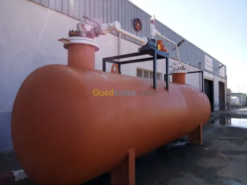 Fabrication des citernes Gaz GPL/Carbu