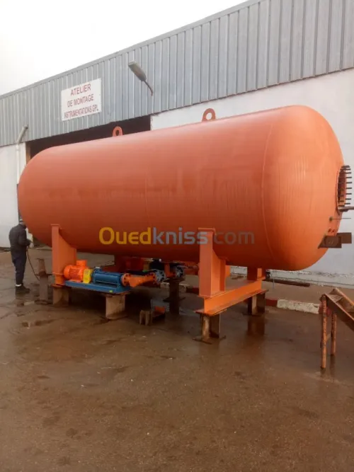 Fabrication des citernes Gaz GPL/Carbu