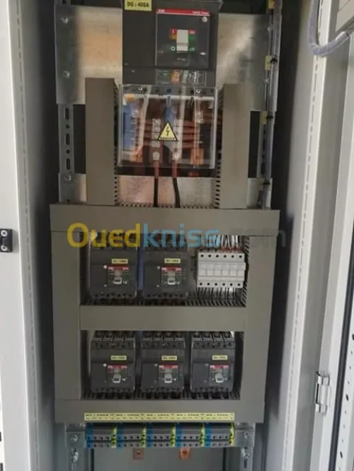 Fournitures, Montage et câblage d'armo