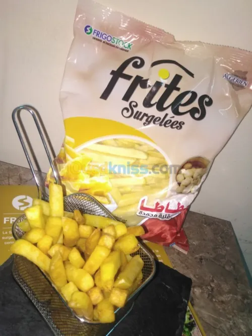frites surgelées précuite