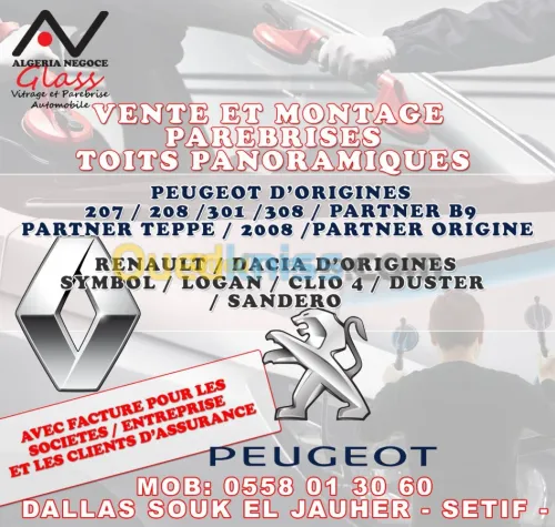 PAREBRISE RENAULT D'ORIGINE