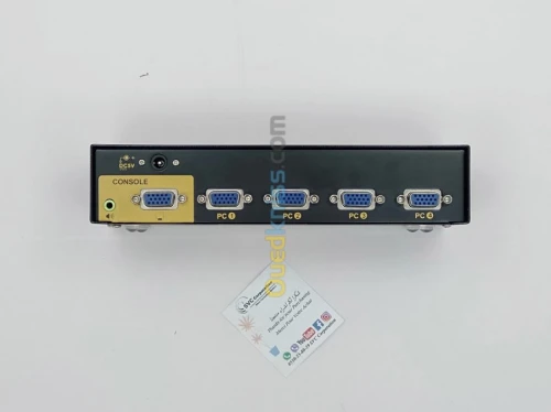 Switch VGA 4Sorties Audio+télécommande