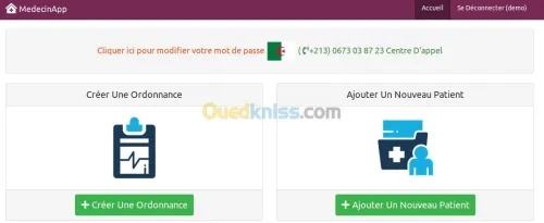 Gestion des ordonnances en ligne