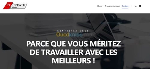 Creation site Web