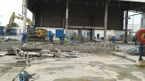 Réparation pont roulant et chemin de r