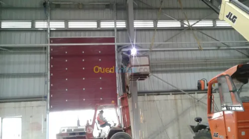 Réparation pont roulant et chemin de r