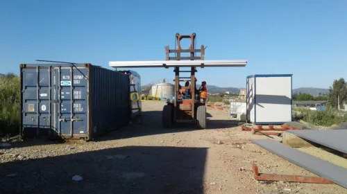 Réparation pont roulant et chemin de r