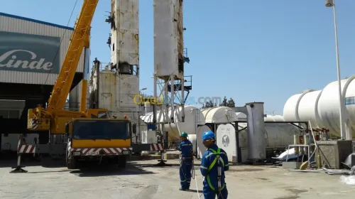 Réparation pont roulant et chemin de r