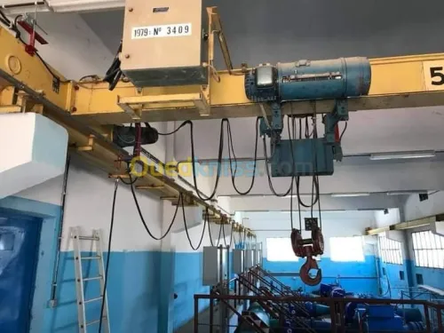 Réparation pont roulant et chemin de r