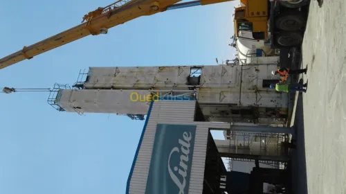 Réparation pont roulant et chemin de r