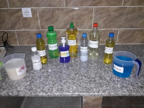 تعليم صناعة المنظفات و مواد الصيانة