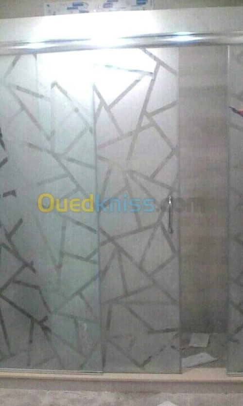 Fabrication vitrine