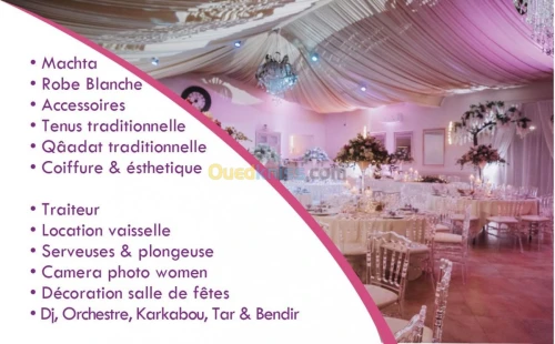 Organisation de fete