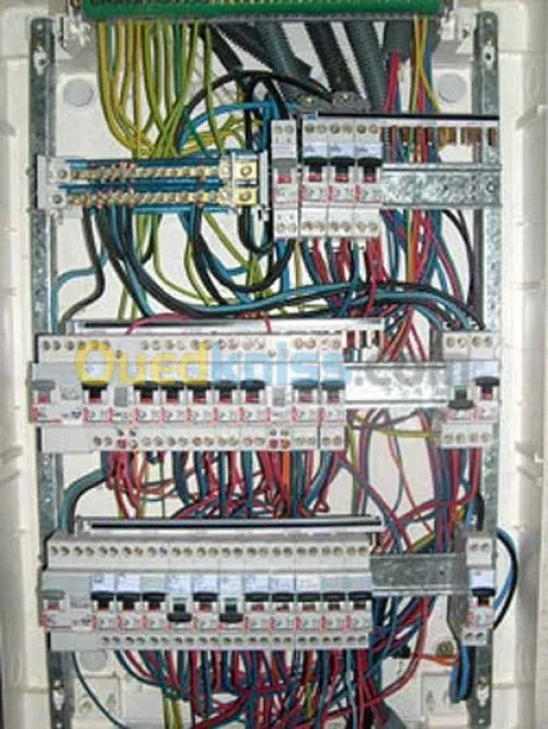 travaux électricité bâtiment     كهرباء العمارة