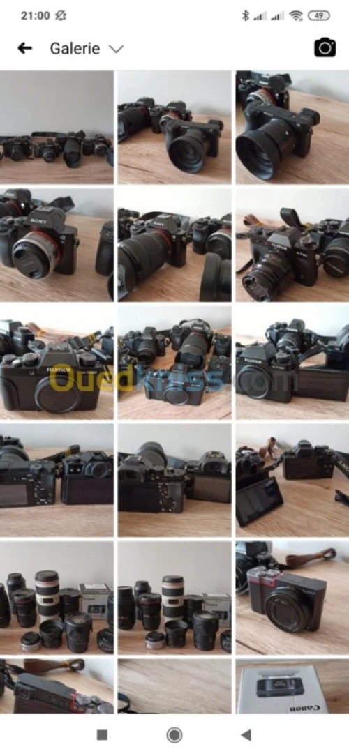 Sony Nikon canon Lumix Fujifilm 