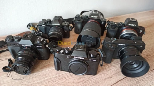 Sony Nikon canon Lumix Fujifilm 