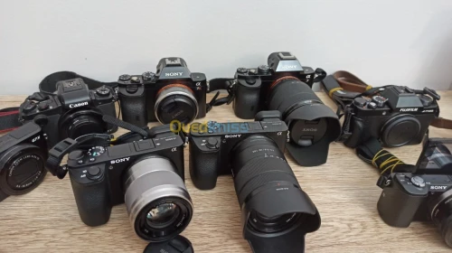 Sony Nikon canon Lumix Fujifilm 