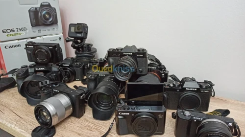 Sony Nikon canon Lumix Fujifilm 