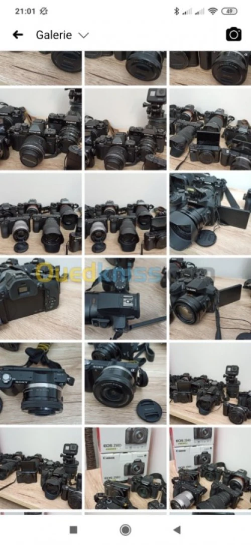 Sony Nikon canon Lumix Fujifilm 