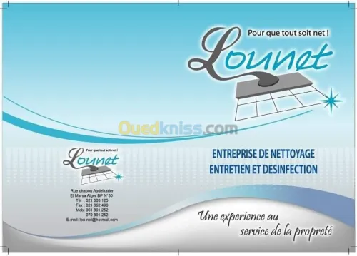 Dératisation, désinsectisation ...