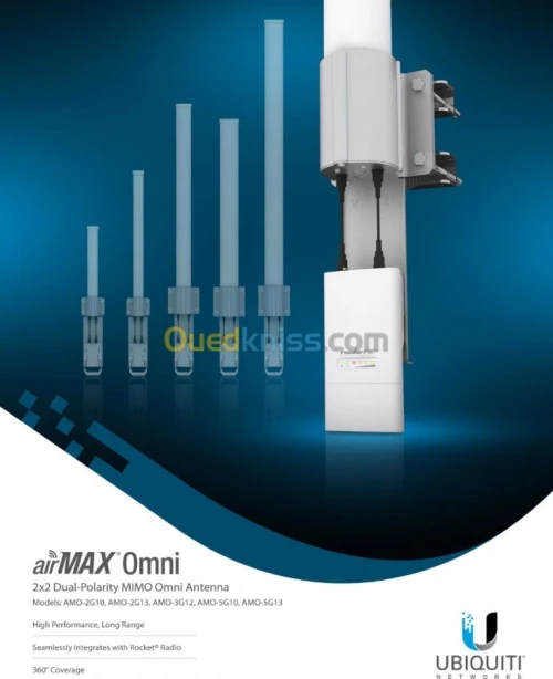 toute la gamme UBIQUITI