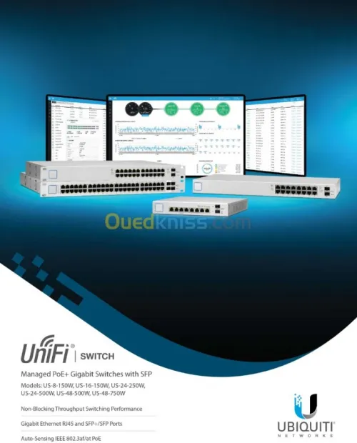 toute la gamme UBIQUITI