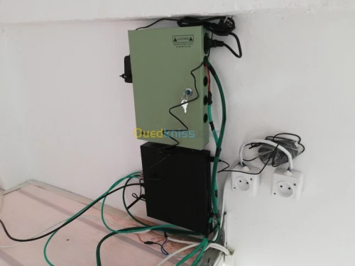 Installation caméra de surveillance  