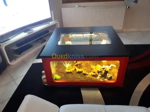 Fabrication et entretien des aquarium 