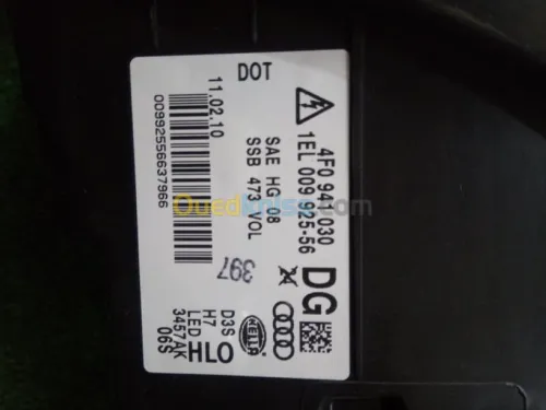 Phare Audi A6 2004-2011 FULL LED VAG 