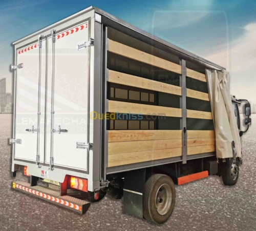 fabrication de plateaux à bâche coulissante (maraichers) sur camion (TIRSAM, RENAULT, JMC, JAC...)