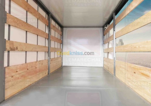 fabrication de plateaux à bâche coulissante (maraichers) sur camion (TIRSAM, RENAULT, JMC, JAC...)