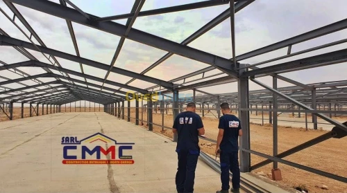 Hangar en charpente métallique clé en main هنقرات و هياكل معدنية