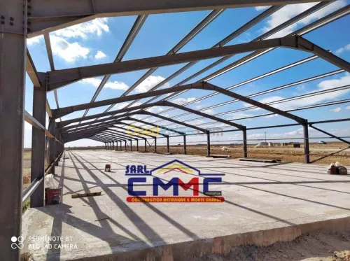 Hangar en charpente métallique clé en main هنقرات و هياكل معدنية