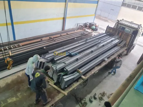 Hangar en charpente métallique clé en main هنقرات و هياكل معدنية